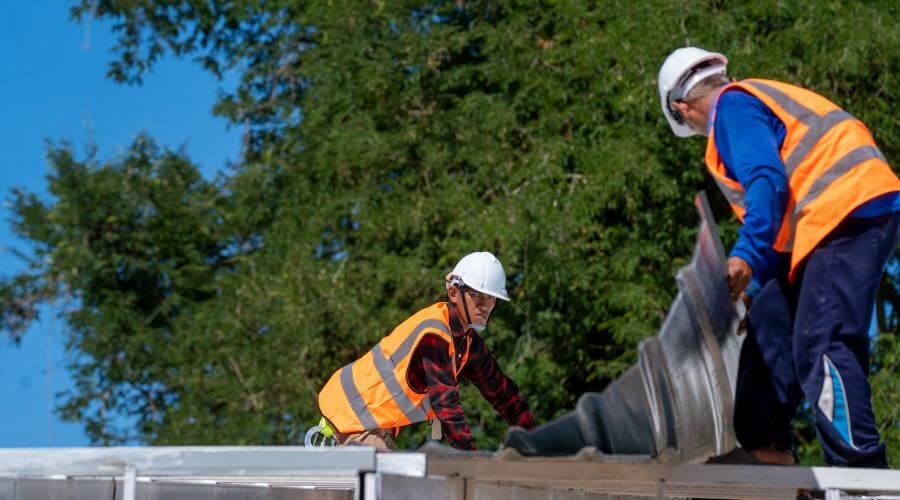 Professional new roof installation services in Danube, MN